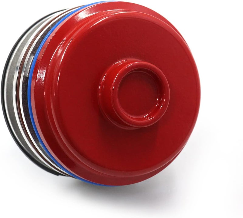 LVOUP High Performance Servo Piston Assembly with Cover & Snap Ring Compatible with Corvette 700R4 4L65E 4L70E 4L60E 1982-2014 Red - Image 4